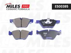 Тормозные колодки дисковые передняя ось MILES E500385