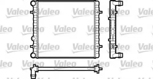Радиатор системы охлаждения двигателя VALEO 731606