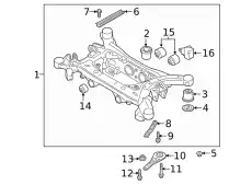 Изолятор, задн. 21773J5100 HYUNDAI