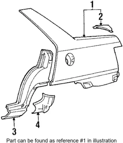 Крыло MITSUBISHI MB312438