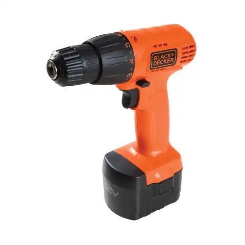 Дрель-шуруповерт с АКБ 12.0В 1.3Ач (кейс) BLACK&DECKER CD121K