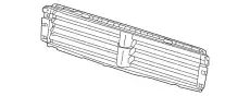 Решетка радиатора VAG 5Q0122323