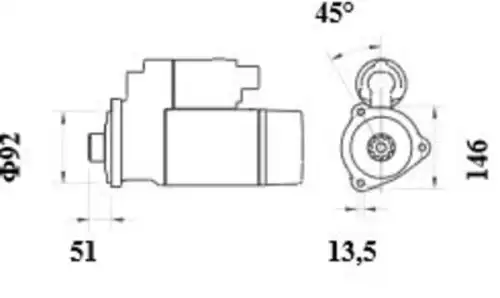Стартер MAHLE MS 929