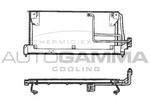 Компрессор кондиционера 101709 AUTOGAMMA