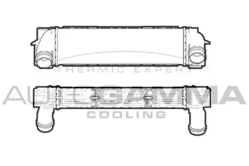Интеркулер AUTOGAMMA 107293