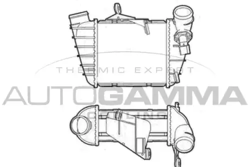 Интеркулер AUTOGAMMA 103637