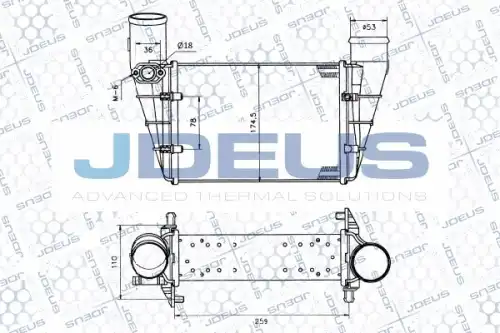 Интеркулер J. DEUS 801M15