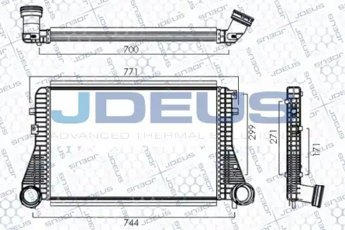 Интеркулер J. DEUS 830M06A