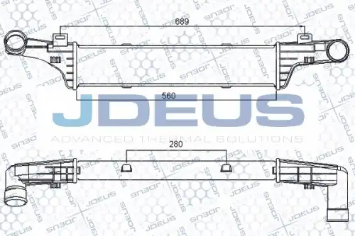 Интеркулер J. DEUS 817M33A