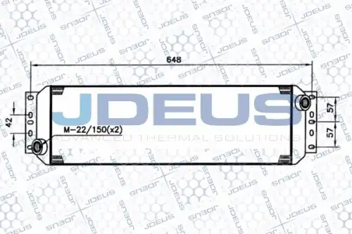 Масляный радиатор J. DEUS 415M01