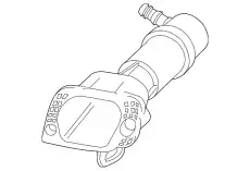 HEADLIGHT WIPE/WAS 8620975 VOLVO