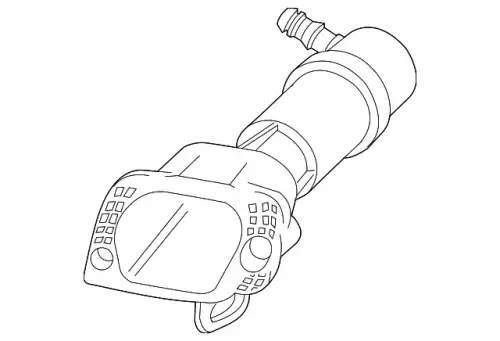 HEADLIGHT WIPE/WAS 8620975 VOLVO