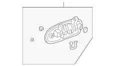 Ручка двери HONDA 72140S00A03ZC