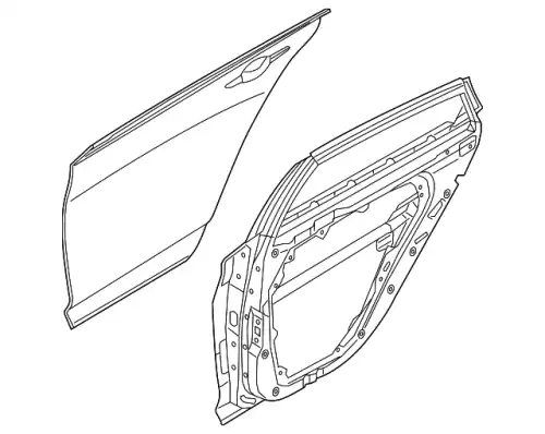 ДВЕРЬ 77004L1010 HYUNDAI