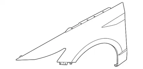 Крыло HYUNDAI / KIA 66320L1000
