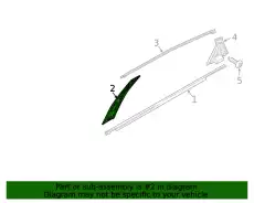 молдинг двери 83250L1010 HYUNDAI