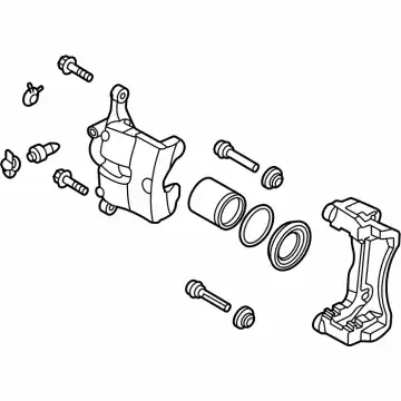 тормозной суппорт 58190L1A00 HYUNDAI