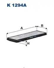 Салонный фильтр FILTRON K 1294A