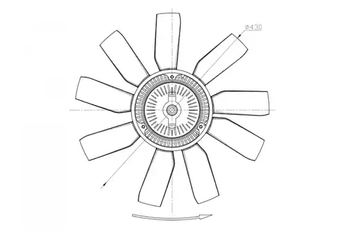 Fan 010.338-00A PE
