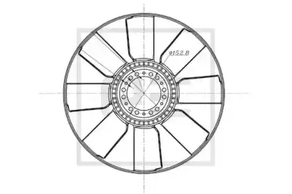 Fan Wheel 020.217-00A PE
