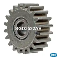 SGD3522AB Шестерня редуктора стартера (gear wheel) KRAUF