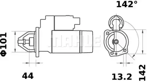 Стартер KNECHT MS258