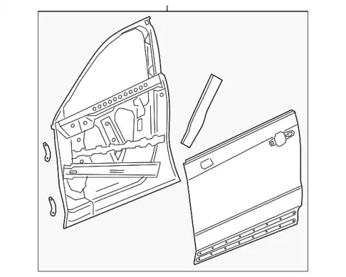 DOOR ASM-FRT SI 84551803 GM