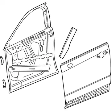 DOOR ASM-FRT SI 84551804 GM