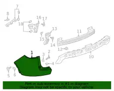FASCIA ASM-RR BPR UPR 84384199 GM