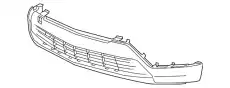 FASCIA-FRT BPR LWR 84452407 GM