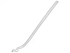 GARNISH ASSY., R. FR 73152THRA01 HONDA