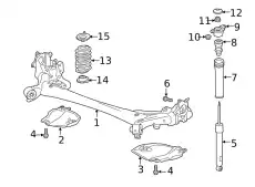 PROTECTOR(R),CROSS M BCKE28506 MAZDA