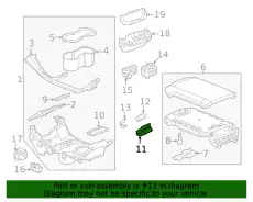 RECEPTACLE ASM-MULTI MEDI 13529869 GM