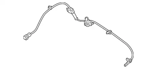 Датчик ABS MAZDA BCKA4370X