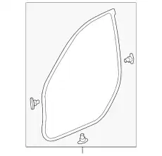 Ручка двери HONDA 72310TVAA01