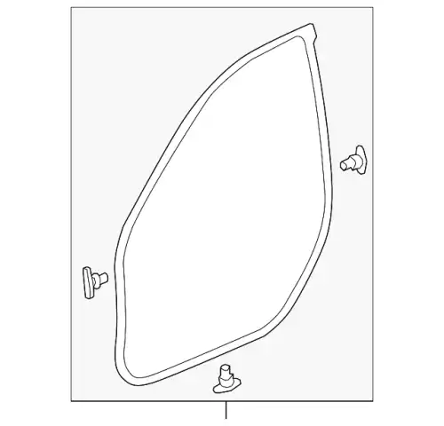 Ручка двери HONDA 72310TVAA01