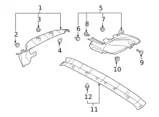 КЛИПСА ПЛАСТИКОВАЯ 909130275 SUBARU