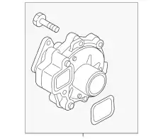 Помпа PE0115010C MAZDA