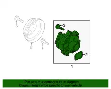 Помпа PE0115010C MAZDA