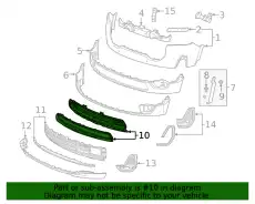 Решетка радиатора GM 84710313