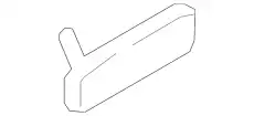 Ручка двери MITSUBISHI 5810A065WC