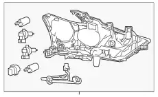 Фара NISSAN 260604RF9B