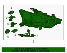 Фара NISSAN 260604RF9B