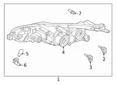 Фара NISSAN 260605EE0A