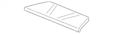 STEP, RR. BUMPER CENTER 71510-SJC-A10ZA HONDA