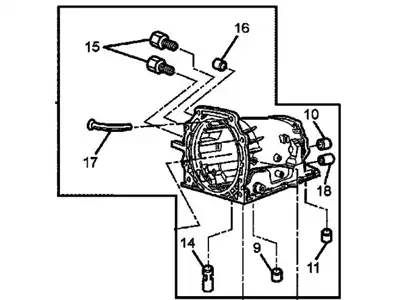 CASE KIT,A/TRNS(INCLS 9,11,38,40,42,82,95,96,99,103)(ACDelco #24247300) GMC