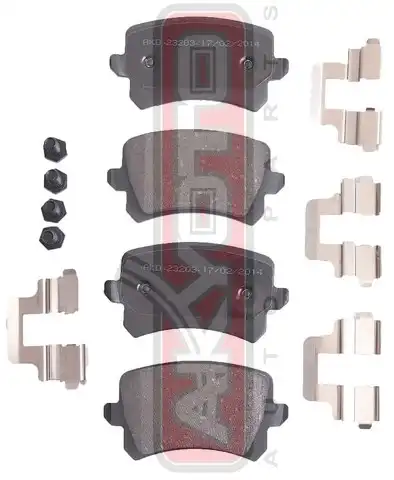 Тормозные колодки дисковые ASVA AKD23203