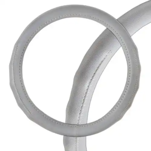 S01102154 Оплетка SKYWAY Touch-3 M Серая экокожа