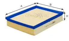 Фильтр воздушный GOODWILL AG 663