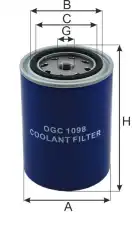 Фильтр системы охлаждения GOODWILL OGC 1098 Volvo